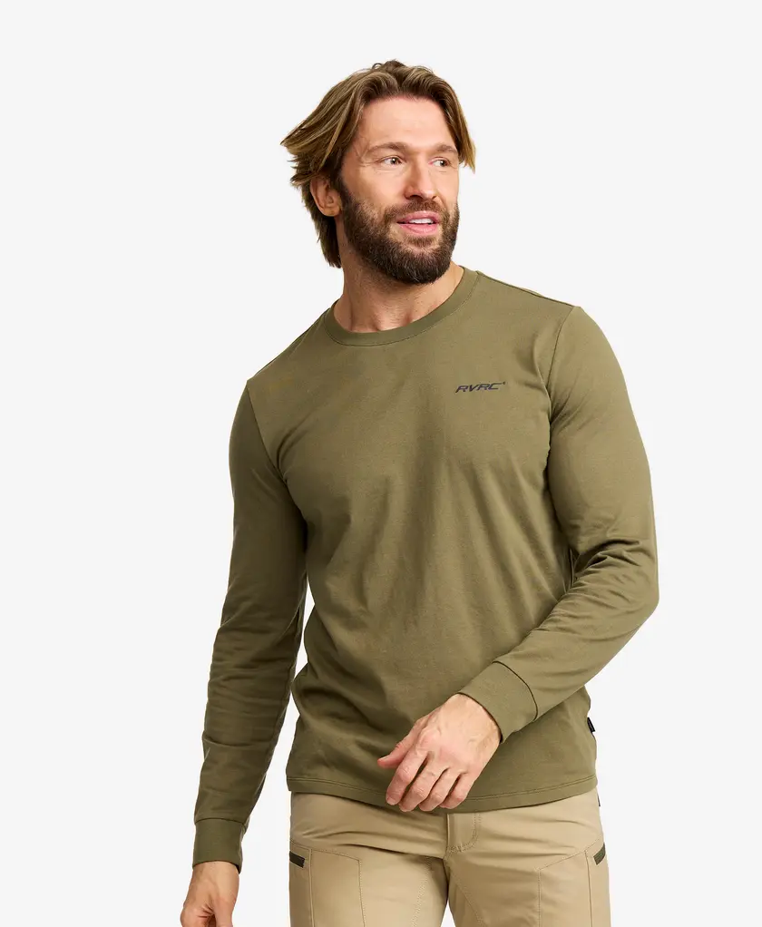 Easy Graphic Long-sleeved T-shirt Men