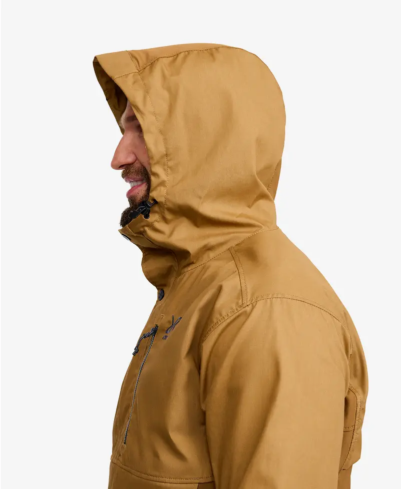 Rambler Lightweight Anorak Men Dijon/Rubber