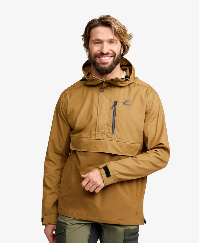 Rambler Lightweight Anorak Men Dijon/Rubber