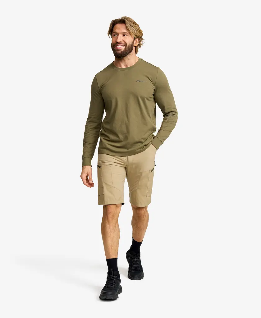 Easy Graphic Long-sleeved T-shirt Men