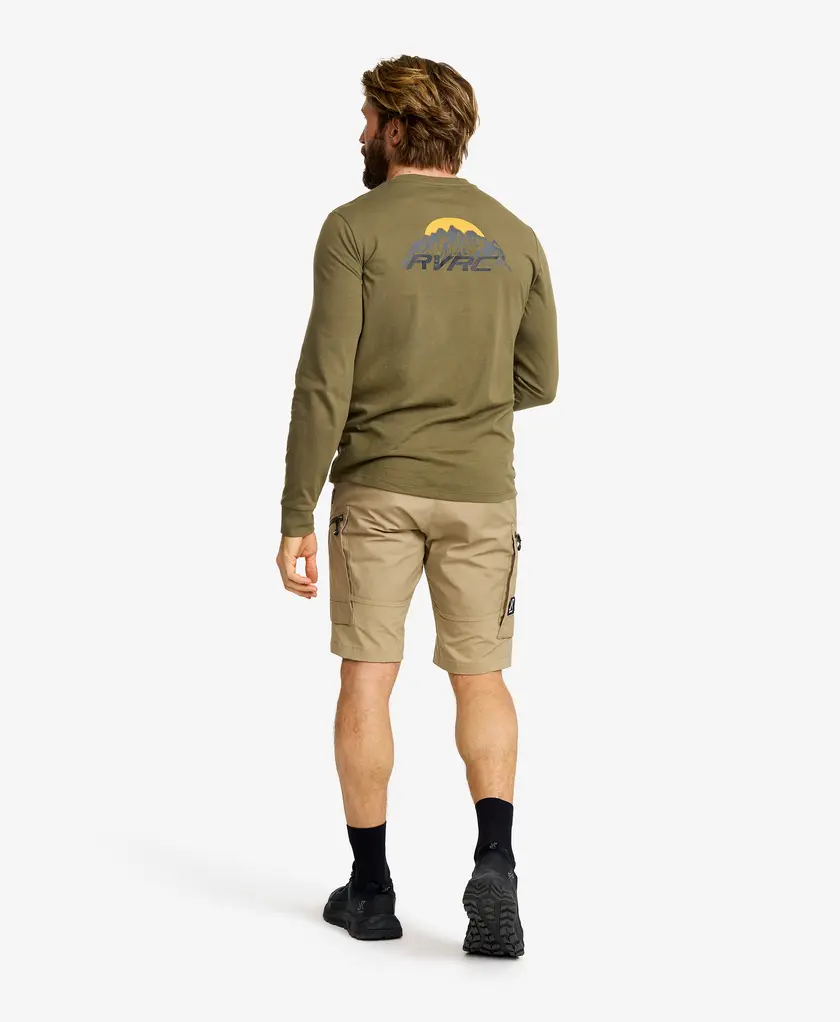 Easy Graphic Long-sleeved T-shirt Men